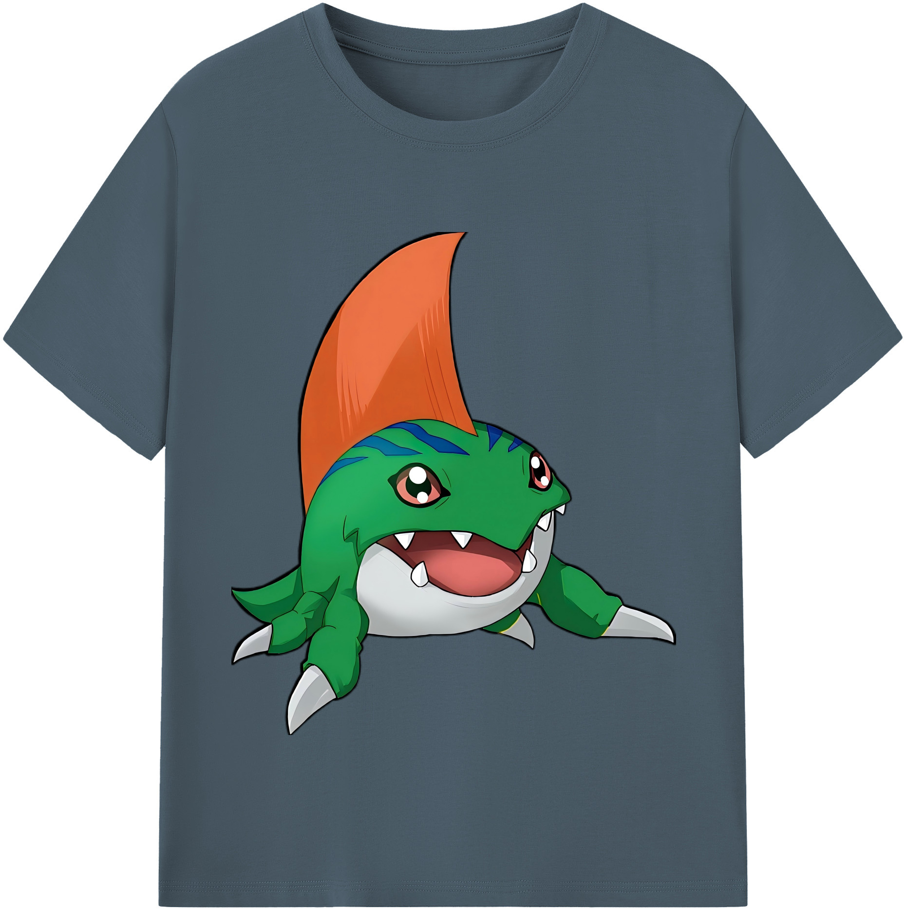 （画像用） Digimon デジタルモンスター/デジモン 綿100％半袖Tシャツ（フロントプリント）